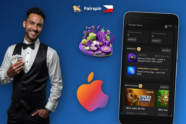 Fairspin Casino cashback v TFS tokenech připsaný přímo do mobilní peněženky hráče