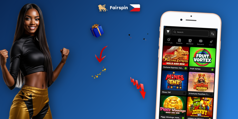 iPhone s otevřeným Safari a akcí přidat na plochu pro Fairspin Casino iOS aplikaci